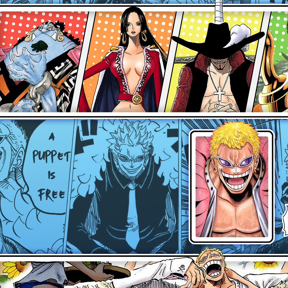 Donquixote Doflamingo The Seven Warlords of the Sea